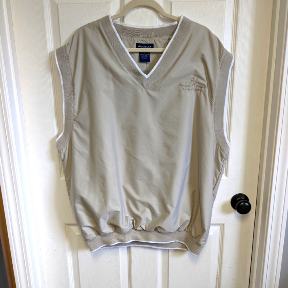 Augusta Sportswear Golf pullover vest NWT Easter Seals Golf Classic Embroidered